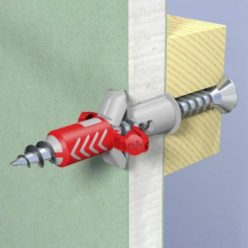 Дюбель Fischer DUOPOWER D6х50мм универсальные 1шт фото Дюбель Fischer DUOPOWER D6х50мм универсальные 1шт картинка